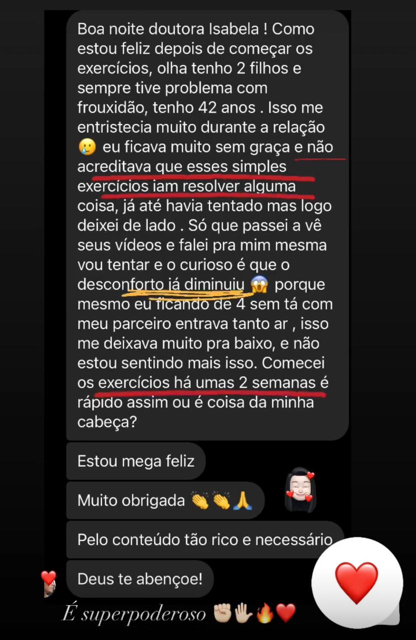 Relato de aluna 5